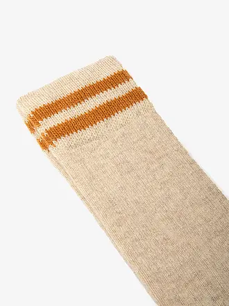 ECOALF | Socken MOUNTAIN  dark red | beige
